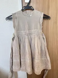 NORALEE ノースリーブワンピース 4号 ベージュ