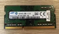 Samsung製ノート用メモリー　PC3L-12800S 4GB