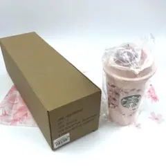 桜 スタバ カラーチェンジング コールドカップタンブラー リユーザブルカップ