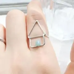 完売品☆l'atelier du savonおうちリング シルバーのサムネイル
