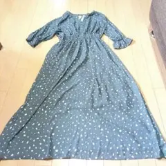 美品！FREE'S MART モスグリーンワンピース