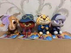 ズートピア2 & you マスコット vol.1 全4種　コンプリート　セット