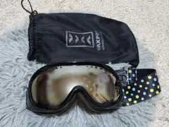 VAXPOT ゴーグル ブラック/ポルカドット
