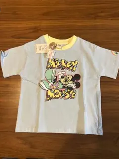 新品未使用　しまむらリトシー　ミッキー　ディズニー　Tシャツ　90