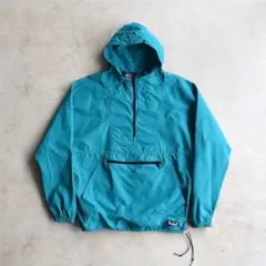 90s ウールリッチ wool rich ナイロン アノラックパーカー M水色
