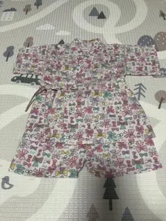 conoco 甚平 90サイズ リボン柄