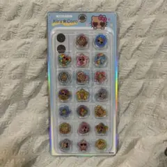 おはじきシール　日焼けキティ