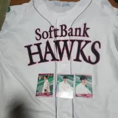 SoftBank Hawks ユニフォーム 3XL + 選手カード