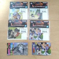 一番くじ　I賞ドラゴンボール フレークプリズムステッカー 6セット