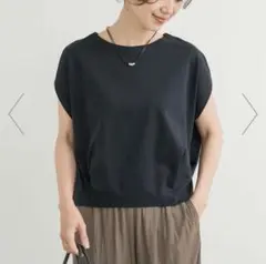 新品☆アーバンリサーチドアーズ　コットンバックタックフレンチプルオーバー