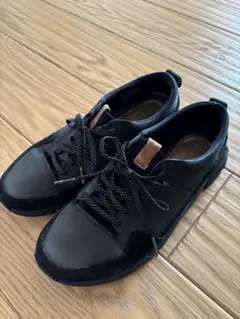 クラークス　25センチ　メンズ　黒　革靴