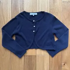 Tartine et Chocolat ネイビー　ボレロ　カーディガン