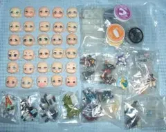 中古ジャンク】ねんどろいど 顔・ボディ・台座 パーツセット1 - メルカリ