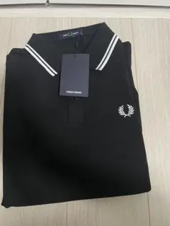 FRED PERRY ブラック ポロシャツ 新品タグ付き