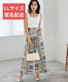 〇美品〇レディース ワイドパンツ LLサイズ ERES BELLA