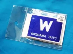 希少】大洋ホエールズ 横浜ベイスターズ ワッペン 鏡 リストバンド