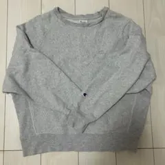 Champion グレー クルーネック スウェット