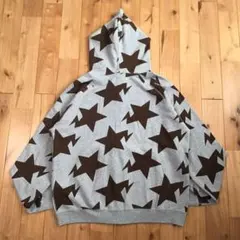 ✨激レア APEE スター 総柄 ジップアップ パーカー ダブルジップ 2025年最新】ape スター パーカーの人気アイテム - メルカリ