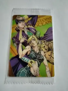 ジョジョの奇妙な冒険　ストーンオーシャン　ウエハース　徐倫　承太郎SPカード