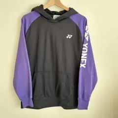 YONEX ヨネックス フード付き長袖ウォームアップウェア Ｌサイズ 裏起毛