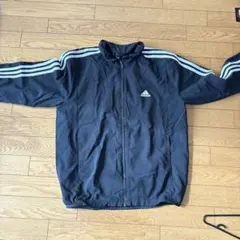 adidas ブラック ジャージ　L