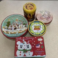 ディズニー　空き缶5個セット