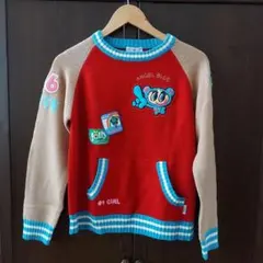 本日限定値下げ【希少】エンジェルブルー ニットジャンパー 150cm 2025年最新】エンジェルブルーニットの人気アイテム - メルカリ