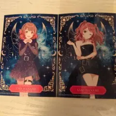 学園アイドルマスター学マス ブロマイド 花海咲季 佑芽 セブンイレブン L版