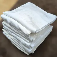 大*5様 4072 白長襦袢まとめ売り10着！リメイク•お稽古用など☆