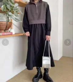 【ローリーズファーム】ニットベスト セット フハク ワンピース