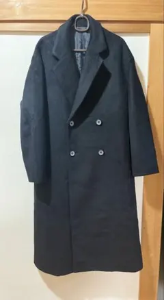 佐藤健　A-BYTS ネイビー チェスターコート A サイズ2 男女兼用 佐藤健 ABYTS コート チェック柄 サイズ2