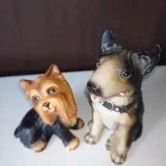 KATO KOGEI 加藤工芸 柴犬 陶器製 置物 フィギュリン 2体セット - メルカリ