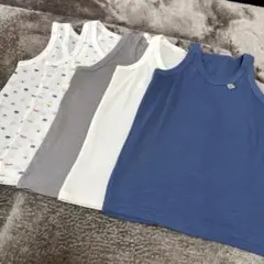 男児メッシュタンクトップ肌着＊５枚セット＊130