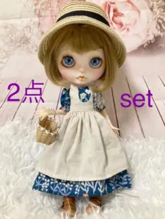 ★ カスタム　アイシードール　ブライス　★ アウトフィット　カントリー服8