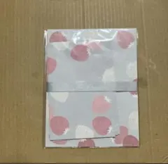 イチゴ柄　レターセット