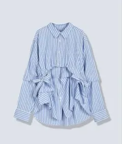 新品】OMMO / SQUARE SLEEVE AIRY SHIRT - メルカリ