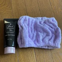 吸水バンド付きBlack Fragrance Tea ヘアトリートメント180gのサムネイル