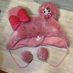 東京ディズニーランド ミニー耳帽子 ピンク