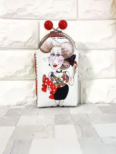 ハンドメイド がま口 がま口ポーチ メガネケース ペンケース