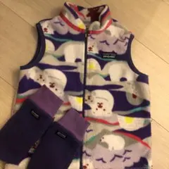 【お値下げしました】パタゴニア フリースベスト＆手袋【2点セット】