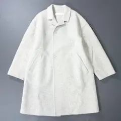美品 GALERIE VIE カシミヤ混 ウール チェスターコート グレー Fのサムネイル