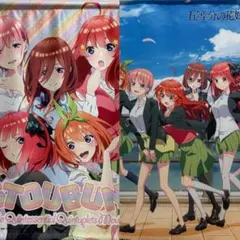 五等分の花嫁　B2タペストリー　集合　制服