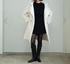美品 KARRY キャリー ロングボアコート レディース 未使用 KARRY キャリー long boa coat - メルカリ