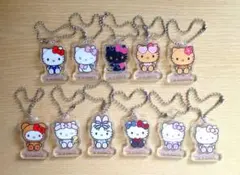 タイトー ハローキティ Myハローキティ アクリルチャーム 日焼け 悪魔 天使