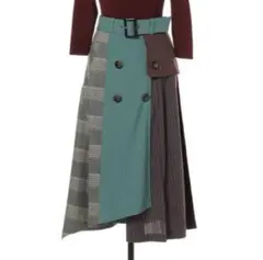 パッチワーク スカート