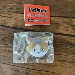 ハイキュー　ミニチュアおめん　研磨　ケンマネコ②