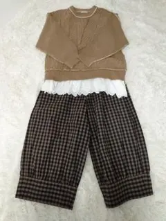 サマンサモスモス　個性的なパンツ