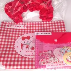 Lil ala mode サンリオ キャラクターズ くじ ミニトート ステッカー