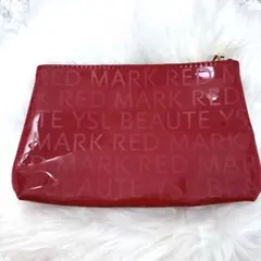 非売品　未使用品　イブサンローラン YSL ノベルティ ポーチ レッド