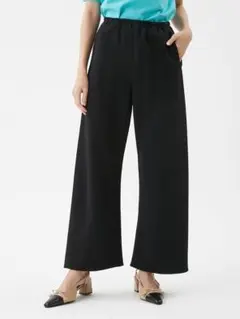 Mila Owen / ミラ オーウェン ウエストゴムイージーワイドパンツ